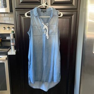 Lightweight velvet heart high low dress